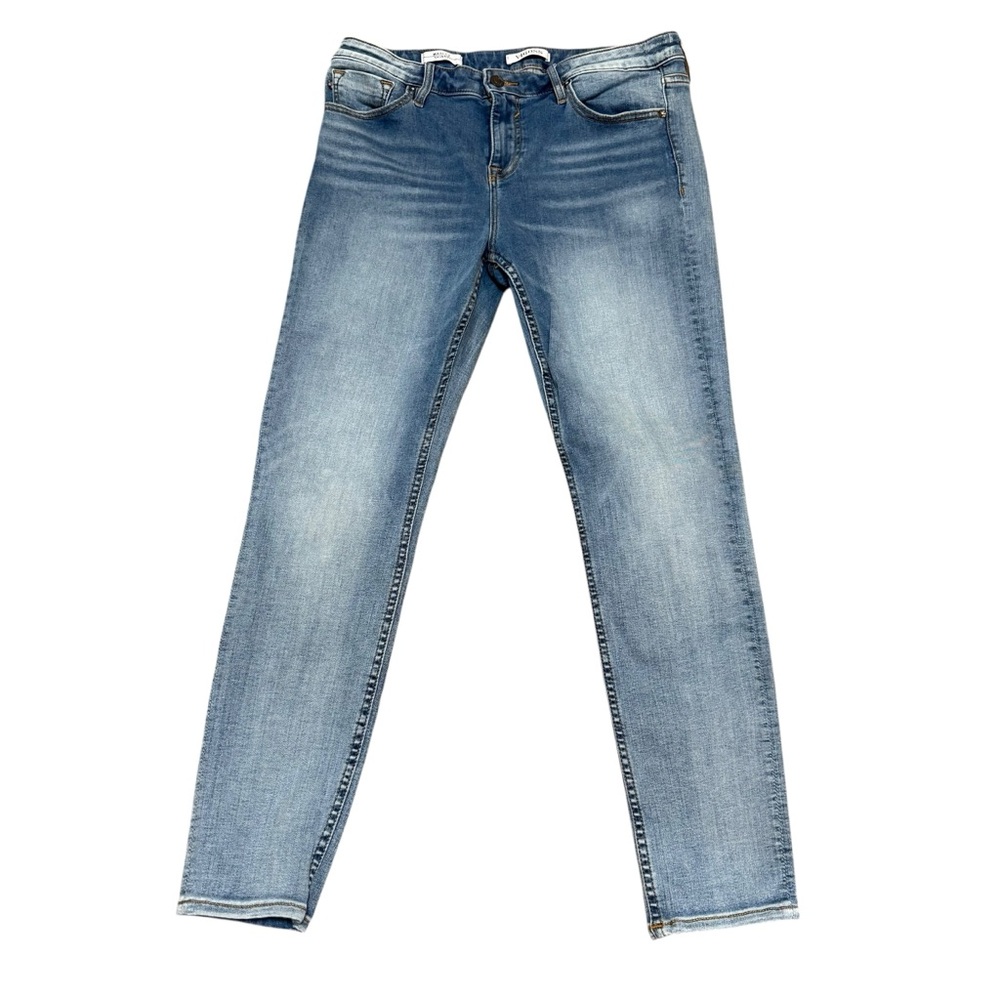 Vigoss Marley skinny jeans women’s 32 light wash stretch denim mid rise